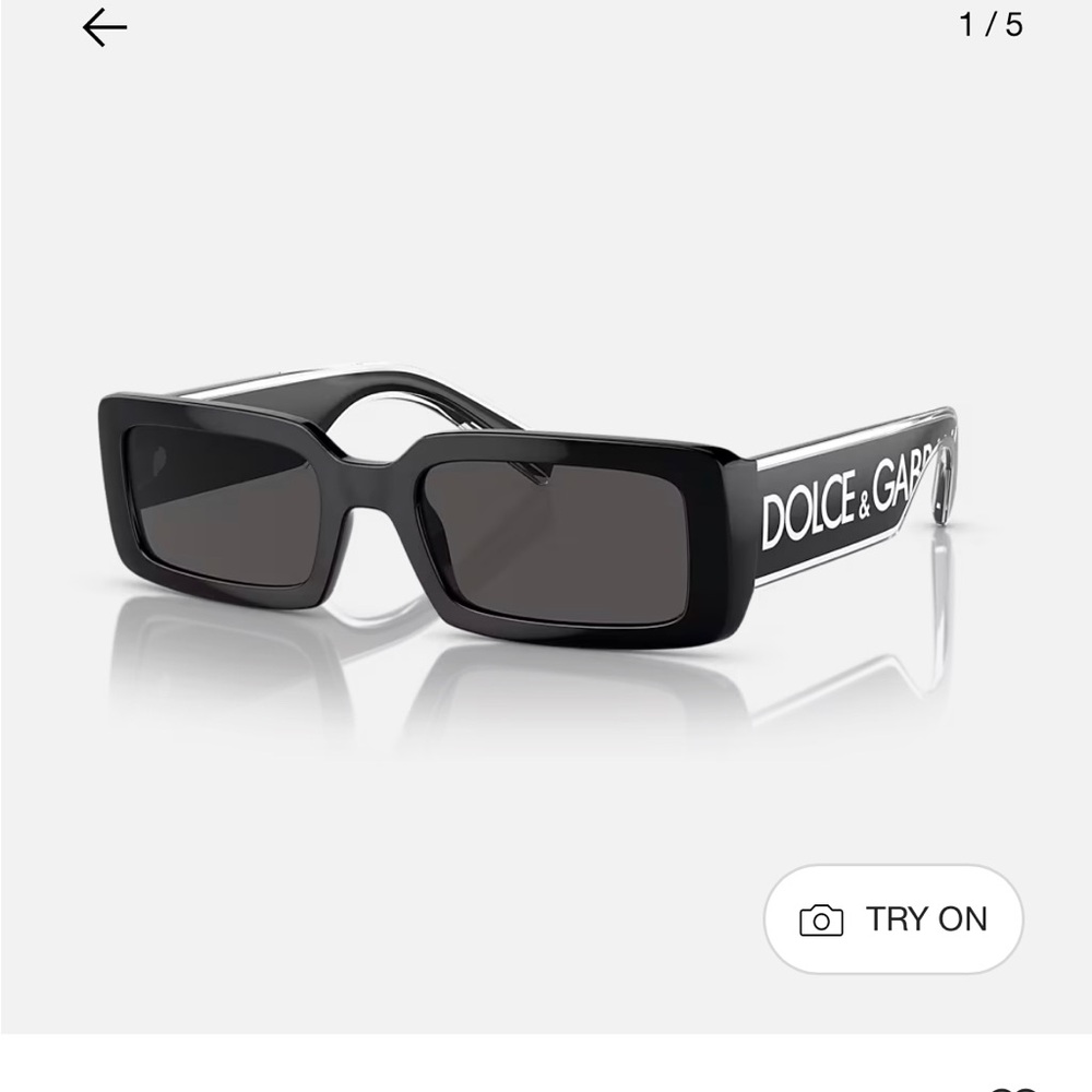 Dolce & Gabbana Black Eyewear